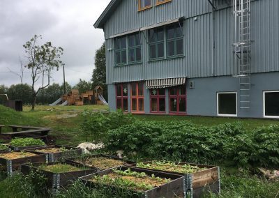 Bilde utenfor Steinerskolen Eidsvoll